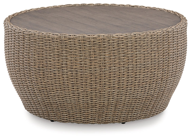 Danson Outdoor Coffee Table with 2 End Tables Homeline Furniture