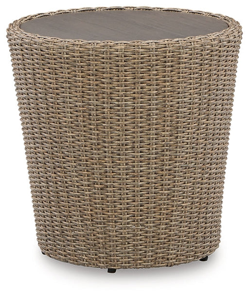 Danson Outdoor Coffee Table with End Table Homeline Furniture