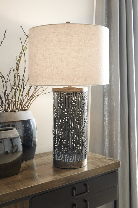 Dayo Metal Table Lamp (1/CN) Homeline Furniture