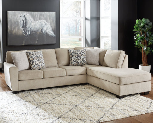 Decelle 2-Piece Sectional with Chaise Homeline Furniture