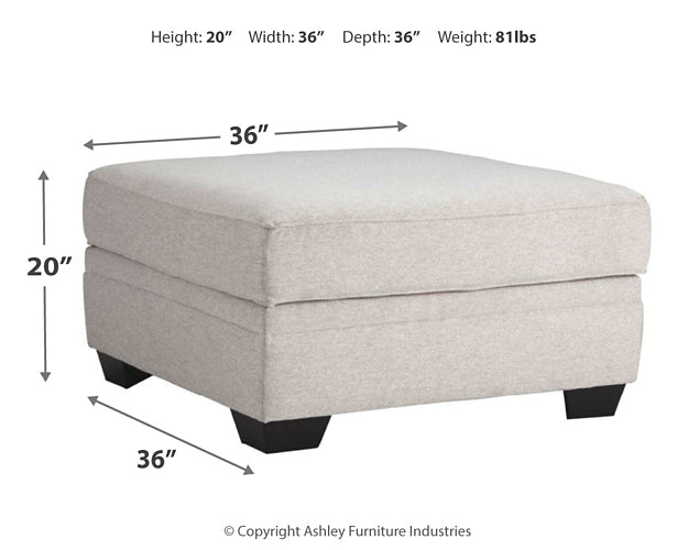 Dellara Ottoman With Storage Homeline Furniture