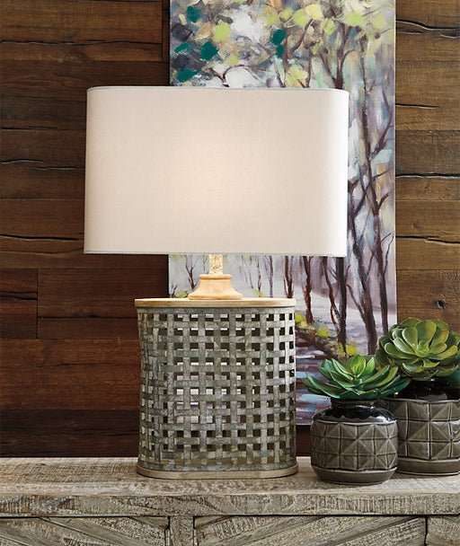 Deondra Metal Table Lamp (1/CN) Homeline Furniture