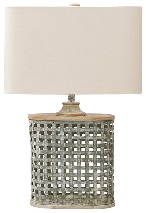 Deondra Metal Table Lamp (1/CN) Homeline Furniture