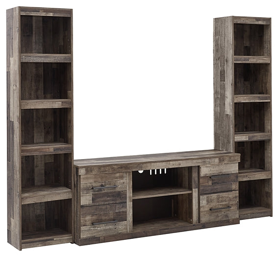 Derekson 3-Piece Entertainment Center Homeline Furniture