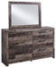 Derekson Dresser and Mirror Homeline Furniture