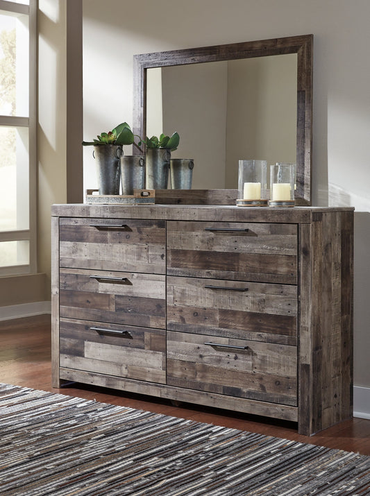 Derekson Dresser and Mirror Homeline Furniture