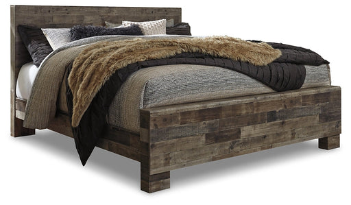 Derekson King Panel Bed with Dresser Homeline Furniture