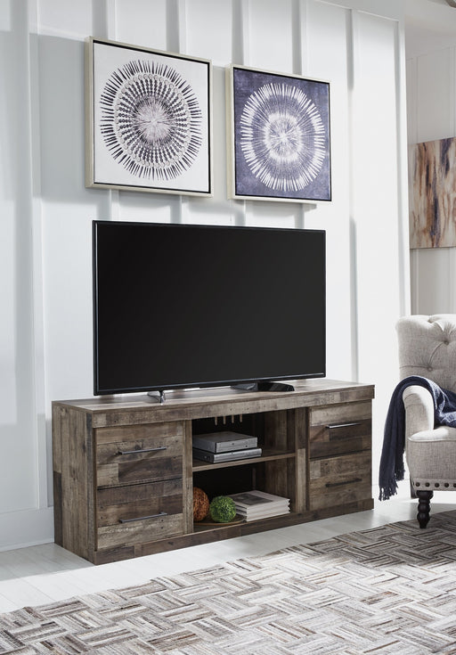 Derekson LG TV Stand w/Fireplace Option Homeline Furniture