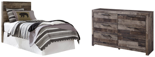 Derekson Twin Panel Headboard with Dresser Homeline Furniture