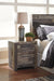 Derekson Two Drawer Night Stand Homeline Furniture