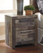 Derekson Two Drawer Night Stand Homeline Furniture