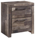 Derekson Two Drawer Night Stand Homeline Furniture