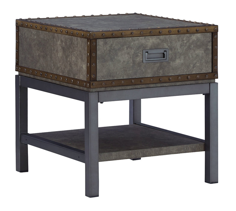 Derrylin Rectangular End Table Homeline Furniture