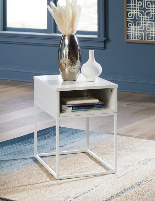 Deznee Rectangular End Table Homeline Furniture