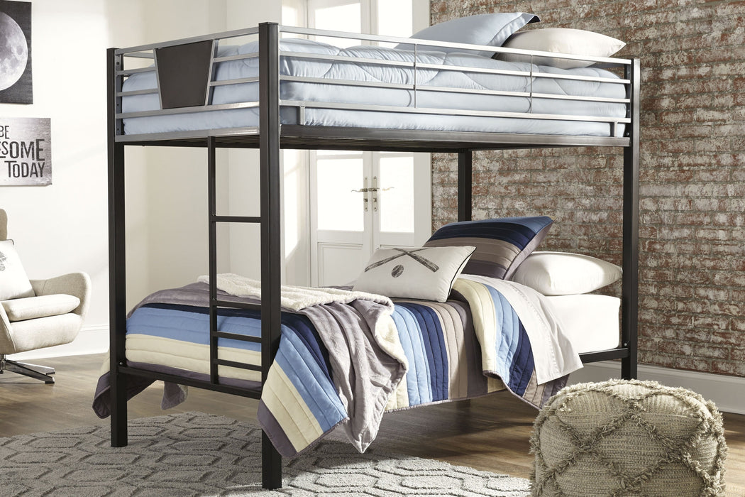 Dinsmore Twin/Twin Bunk Bed w/Ladder Homeline Furniture