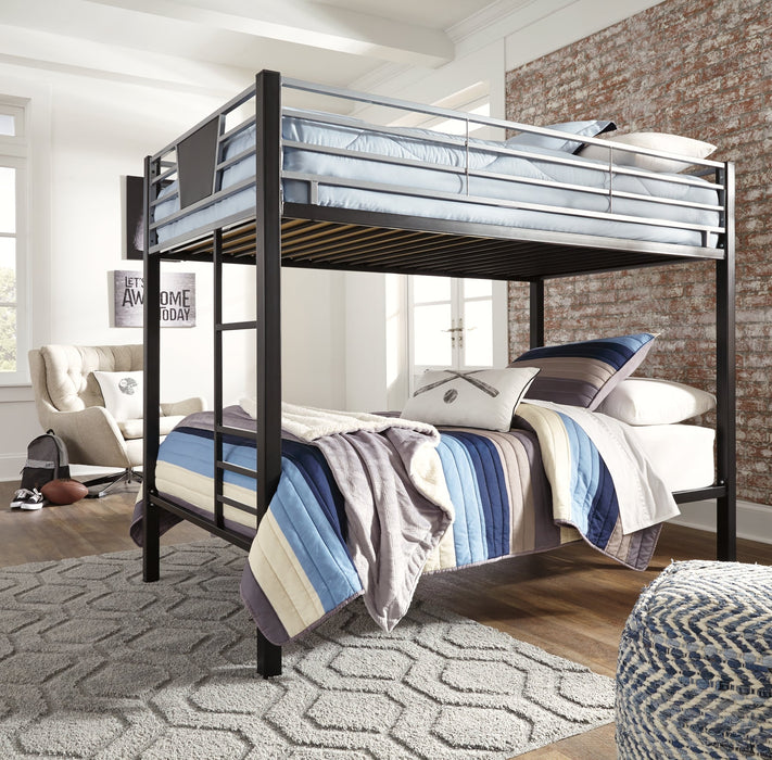 Dinsmore Twin/Twin Bunk Bed w/Ladder Homeline Furniture