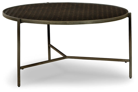 Doraley Round Cocktail Table Homeline Furniture