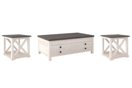 Dorrinson Coffee Table with 2 End Tables Homeline Furniture