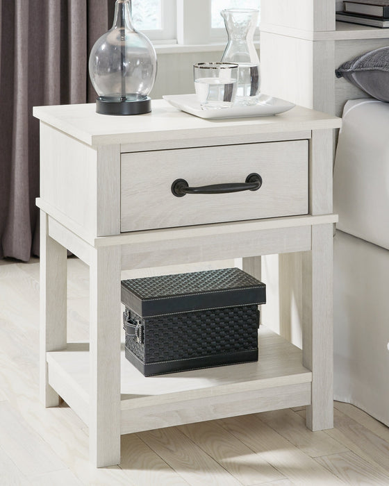 Dorrinson One Drawer Night Stand Homeline Furniture