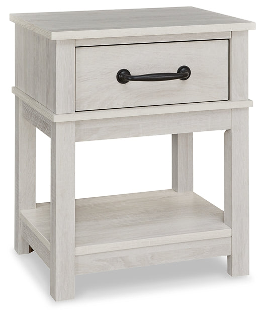 Dorrinson One Drawer Night Stand Homeline Furniture