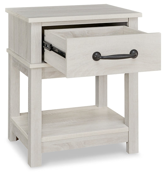 Dorrinson One Drawer Night Stand Homeline Furniture