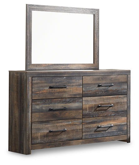 Drystan Dresser and Mirror Homeline Furniture