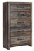 Drystan Five Drawer Chest Homeline Furniture