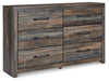 Drystan King Panel Headboard with Dresser Homeline Furniture