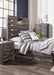 Drystan Queen Panel Bed with 4 Storage Drawers with Dresser Homeline Furniture