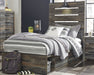 Drystan Twin Panel Bed with 4 Storage Drawers with Dresser Homeline Furniture