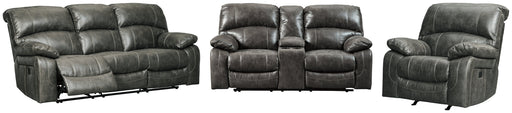 Dunwell Sofa, Loveseat and Recliner Homeline Furniture