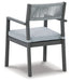 Eden Town Arm Chair With Cushion (2/CN) Homeline Furniture