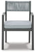 Eden Town Arm Chair With Cushion (2/CN) Homeline Furniture