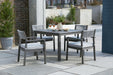 Eden Town Outdoor Dining Table and 4 Chairs Homeline Furniture