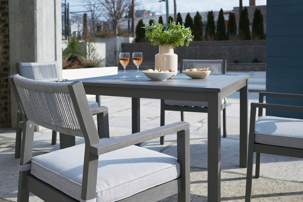 Eden Town Outdoor Dining Table and 4 Chairs Homeline Furniture