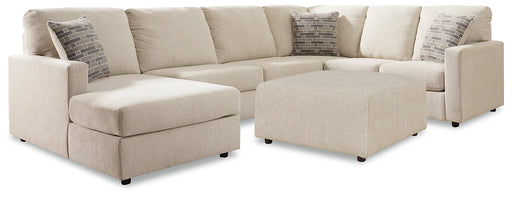 Edenfield 3-Piece Sectional with Ottoman Homeline Furniture