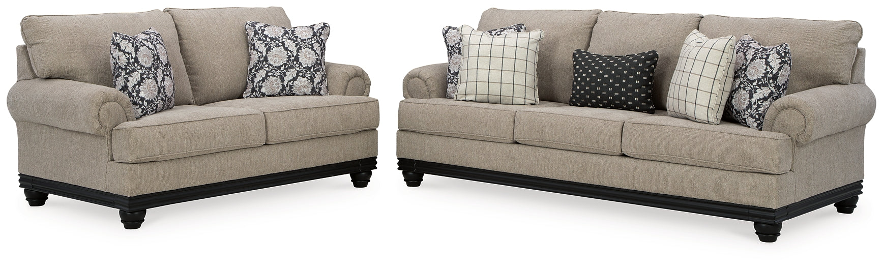 Elbiani Sofa and Loveseat Homeline Furniture