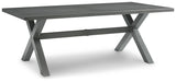 Elite Park RECT Dining Table w/UMB OPT Homeline Furniture