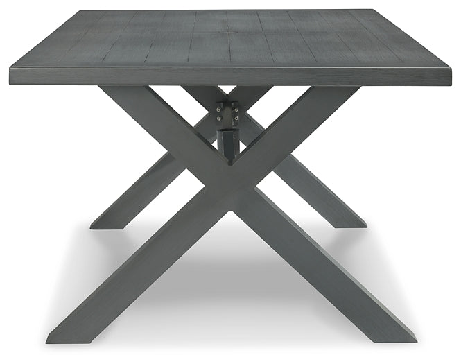 Elite Park RECT Dining Table w/UMB OPT Homeline Furniture