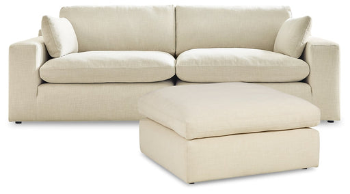 Elyza 2-Piece Sectional with Ottoman Homeline Furniture