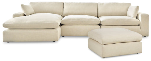 Elyza 3-Piece Sectional with Ottoman Homeline Furniture