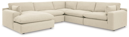 Elyza 5-Piece Sectional with Ottoman Homeline Furniture