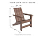 Emmeline Adirondack Chair Homeline Furniture