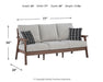 Emmeline Sofa with Cushion Homeline Furniture