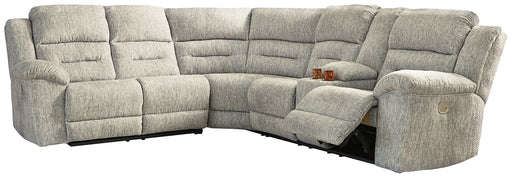 Family Den 3-Piece Power Reclining Sectional Homeline Furniture