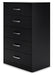 Finch Five Drawer Chest Homeline Furniture