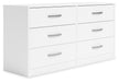 Flannia Six Drawer Dresser Homeline Furniture