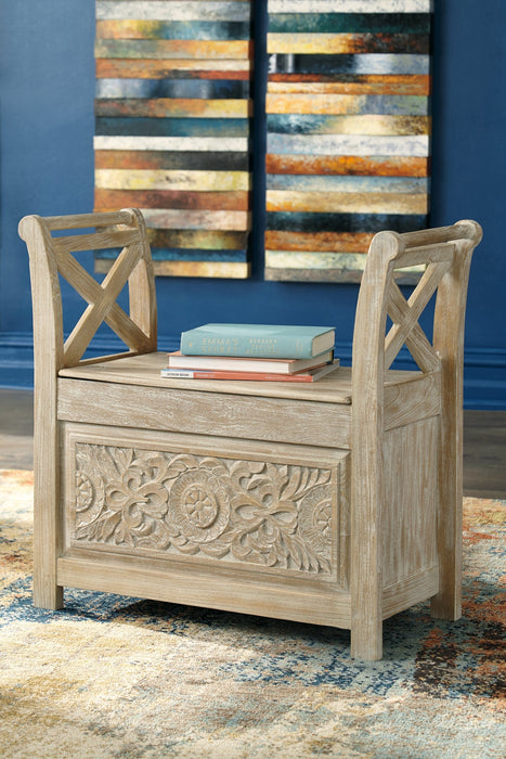 Fossil Ridge Accent Bench Homeline Furniture