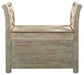 Fossil Ridge Accent Bench Homeline Furniture