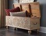 Fossil Ridge Storage Bench Homeline Furniture